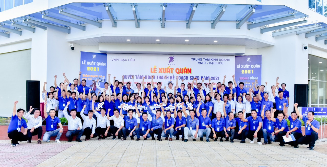 VNPT địa bàn Bạc Liêu ra quân năm 2021 VNPT địa bàn Bạc Liêu ra quân năm 2021